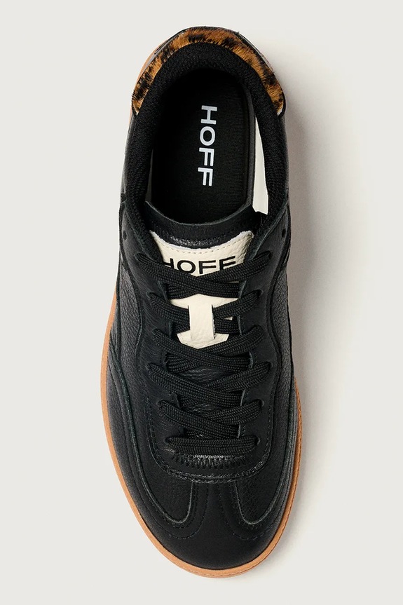 Hoff sneakersy skórzane ALLEY BLACK WOMAN 22562002