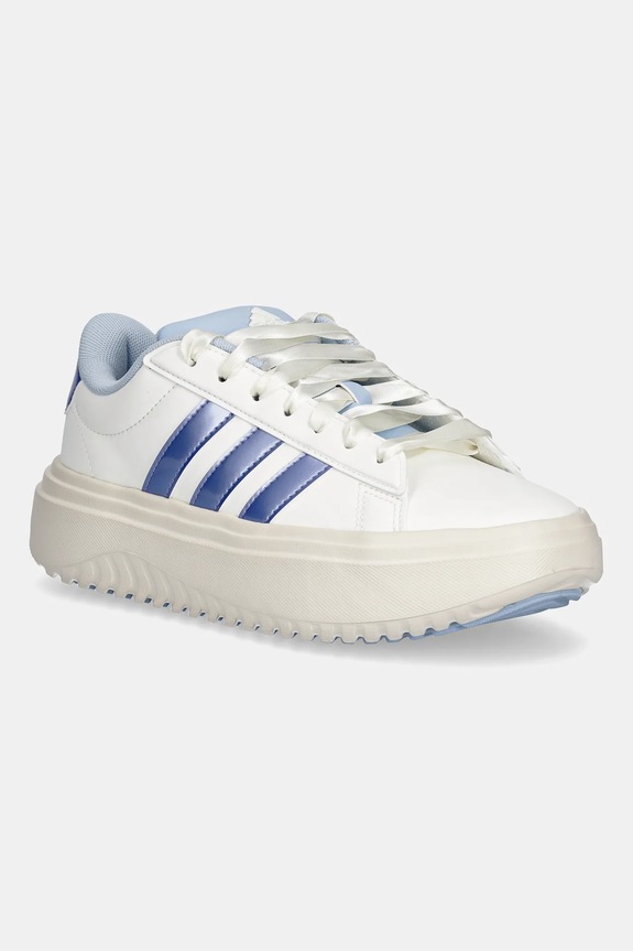 Tenisky adidas Grand Court Platform platforma béžová JR0706