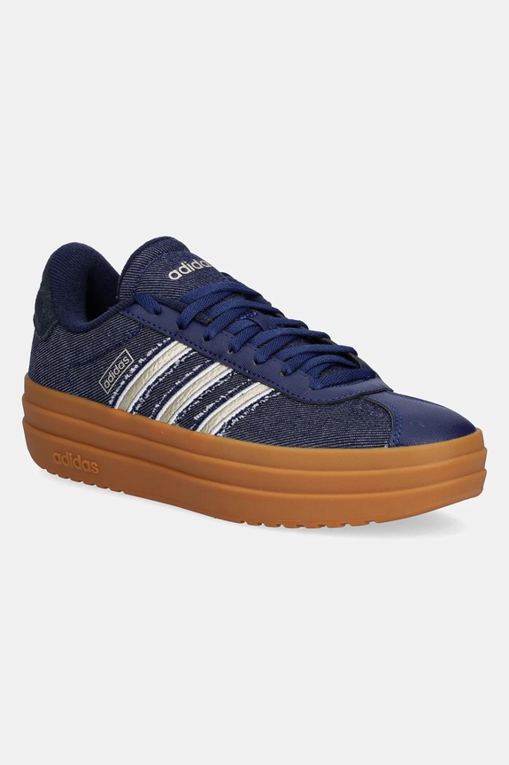 Tenisky adidas Vl Court Bold platforma tmavomodrá JS4471