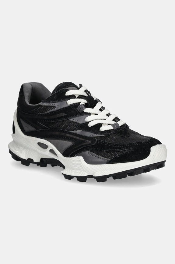 Ecco sportcipő BIOM C-Trail Retro velúr bőr fekete 803473.60266