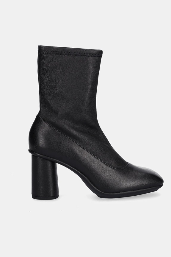 Ecco stivaletti alla caviglia in pelle Sculpted Alba 65 Boot 234813.51052 nero AW25