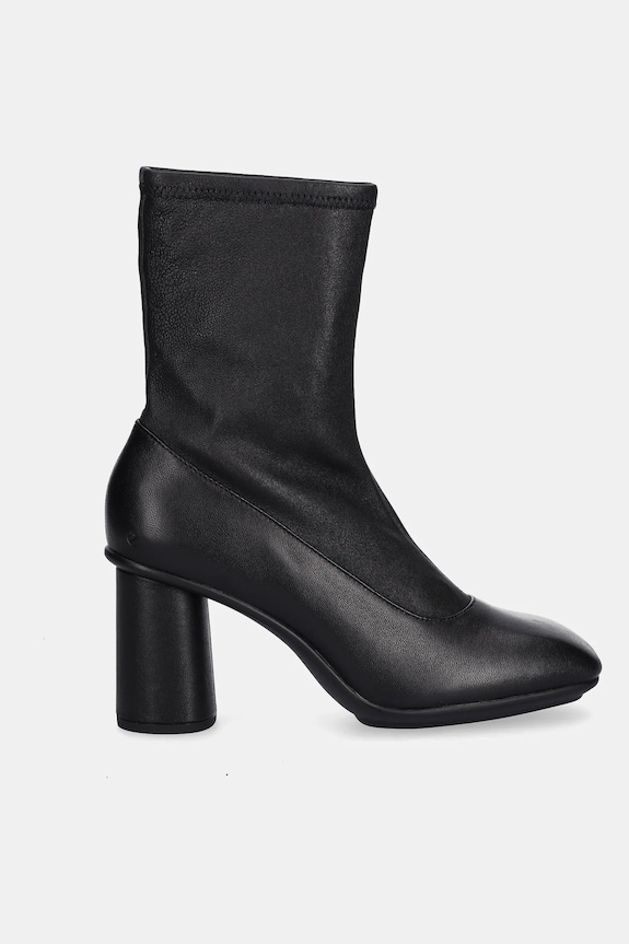 Ecco stivaletti alla caviglia in pelle Sculpted Alba 65 Boot 234813.51052 nero AW25