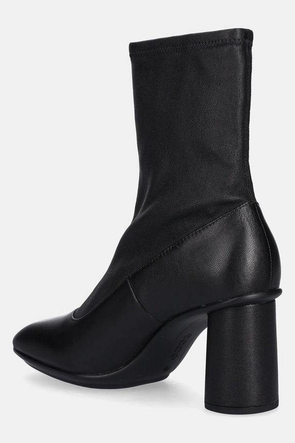 Scarpe Ecco stivaletti alla caviglia in pelle Sculpted Alba 65 Boot 234813.51052 nero