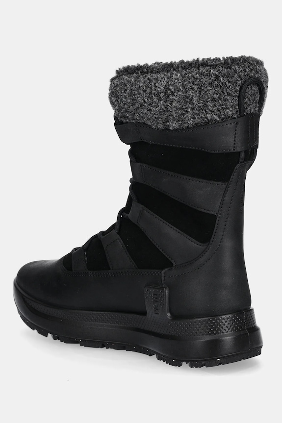 Obuwie Ecco śniegowce skórzane Solice Mid Wp 200G Pl 420213.51052 czarny
