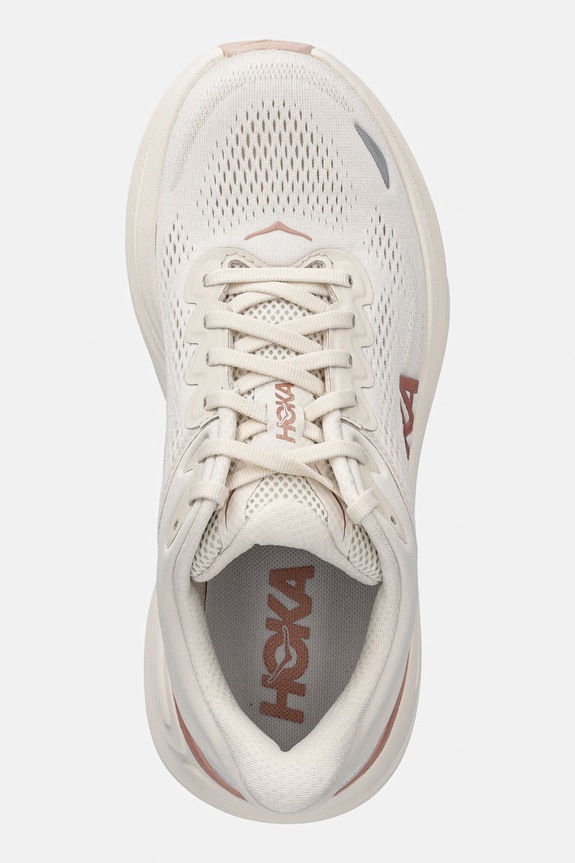 Hoka buty do biegania damskie Bondi 9 beżowy 1162012