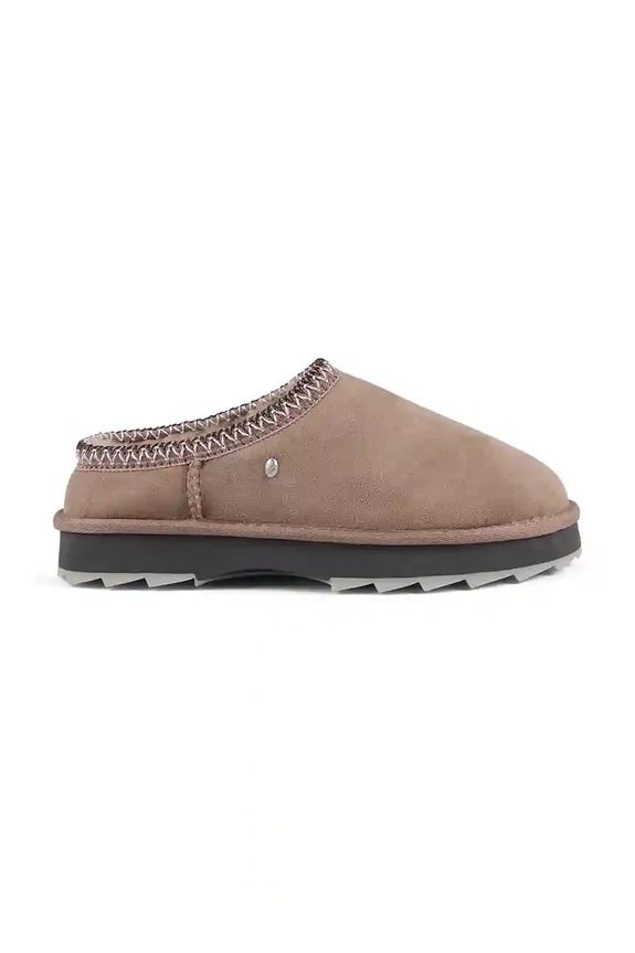 Emu Australia kapcie zamszowe Sharky Scuff beżowy W13179.MUSH