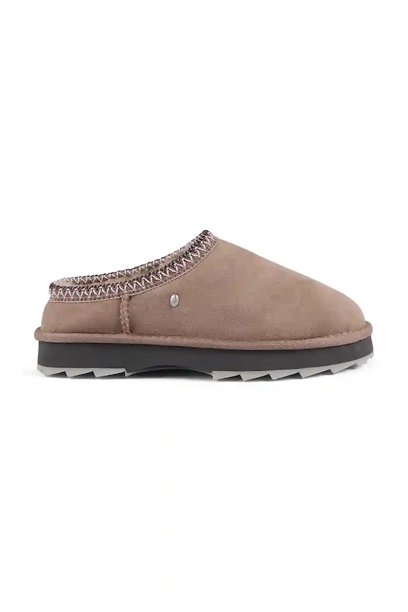 Emu Australia kapcie zamszowe Sharky Scuff beżowy W13179.MUSH
