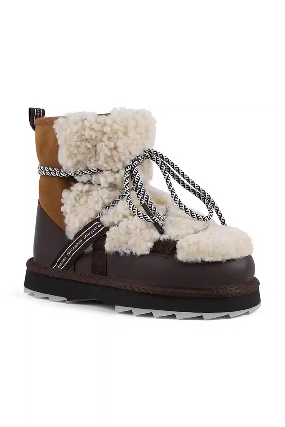 Emu Australia cizme de iarnă Blurred Teddy W13196.CHES maro AW25
