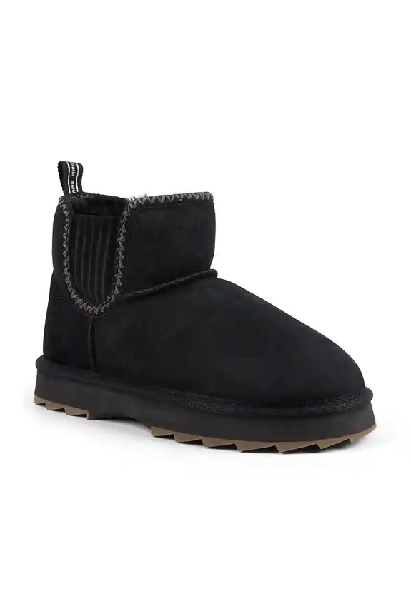 Emu Australia stivali da neve in camoscio Higgie W13198.BLAK nero AW25