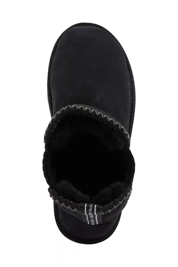 Emu Australia stivali da neve in camoscio Higgie W13198.BLAK nero