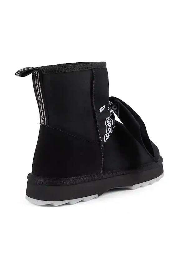 Obuwie Emu Australia śniegowce zamszowe Sharky Mini Bandana W13199.BLAK czarny