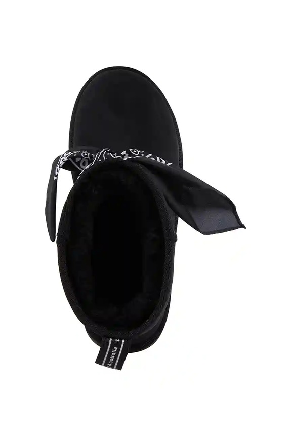 Emu Australia śniegowce zamszowe Sharky Mini Bandana W13199.BLAK czarny
