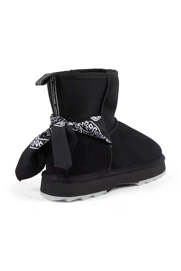 Emu Australia śniegowce zamszowe Sharky Mini Bandana W13199.BLAK
