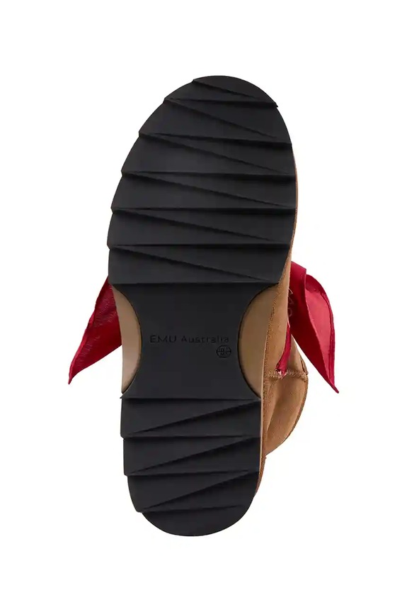 Emu Australia stivali da neve in camoscio Sharky Mini Bandana W13199.CHES