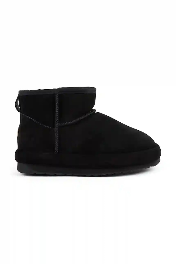 Emu Australia śniegowce zamszowe Sia brak zapięcia czarny W13206.BLAK