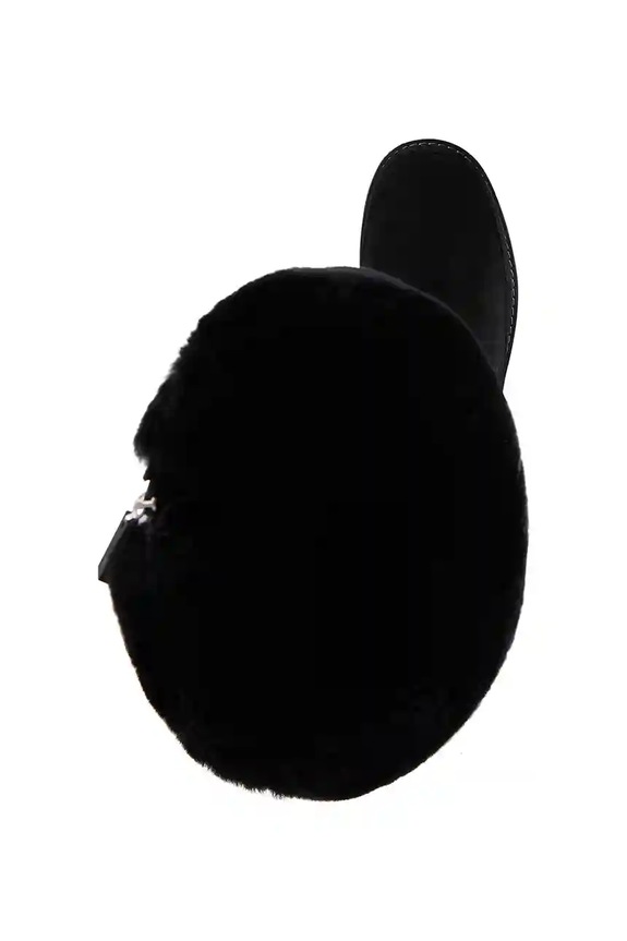Semišové čižmy Emu Australia Georgi W13218.BLAK čierna