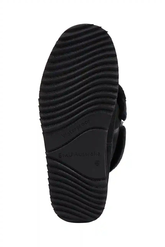 Semišové čižmy Emu Australia Georgi W13218.BLAK