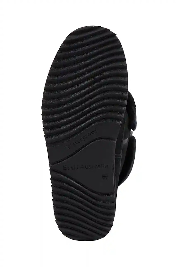 Semišové čižmy Emu Australia Georgi W13218.BLAK