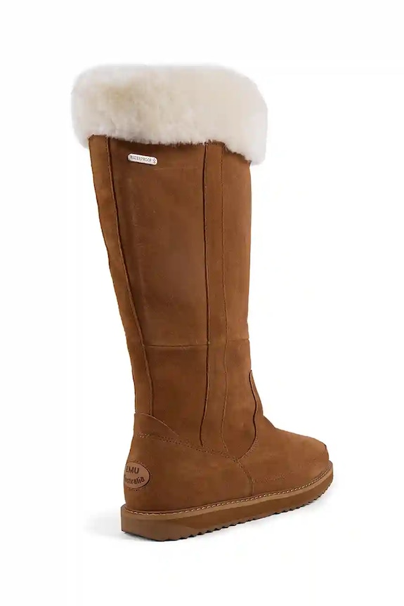 Παπούτσια Μπότες σούετ Emu Australia Georgi W13218.CHES καφέ