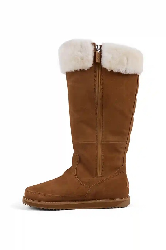 Μπότες σούετ Emu Australia Georgi καφέ W13218.CHES