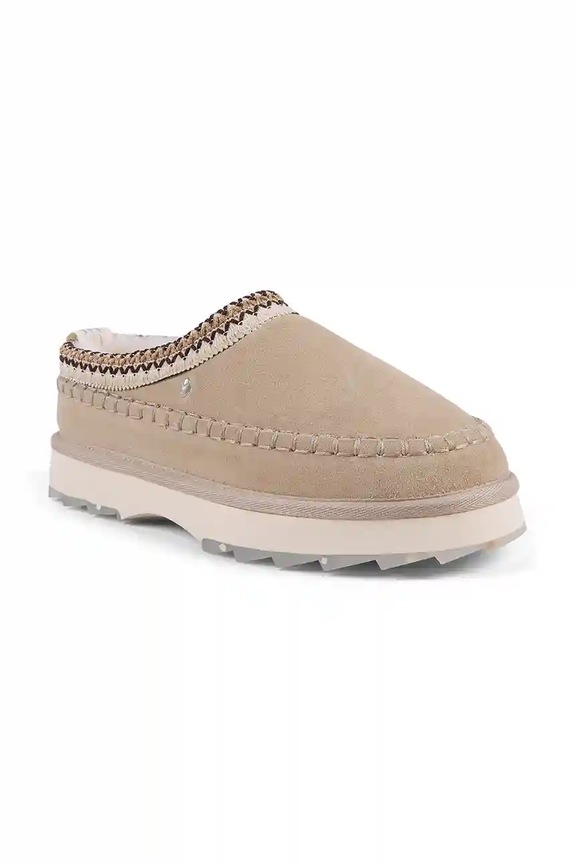 Emu Australia kapcie zamszowe Sharky Adventure Scuff W13239.SAND beżowy AW25