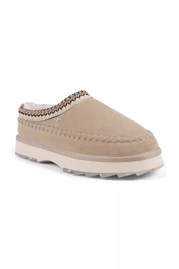 Emu Australia kapcie zamszowe Sharky Adventure Scuff W13239.SAND beżowy AW25