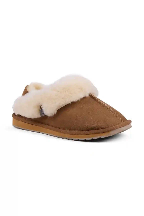 Emu Australia kapcie zamszowe Platinum Balzary WP11886.CHES brązowy AW25