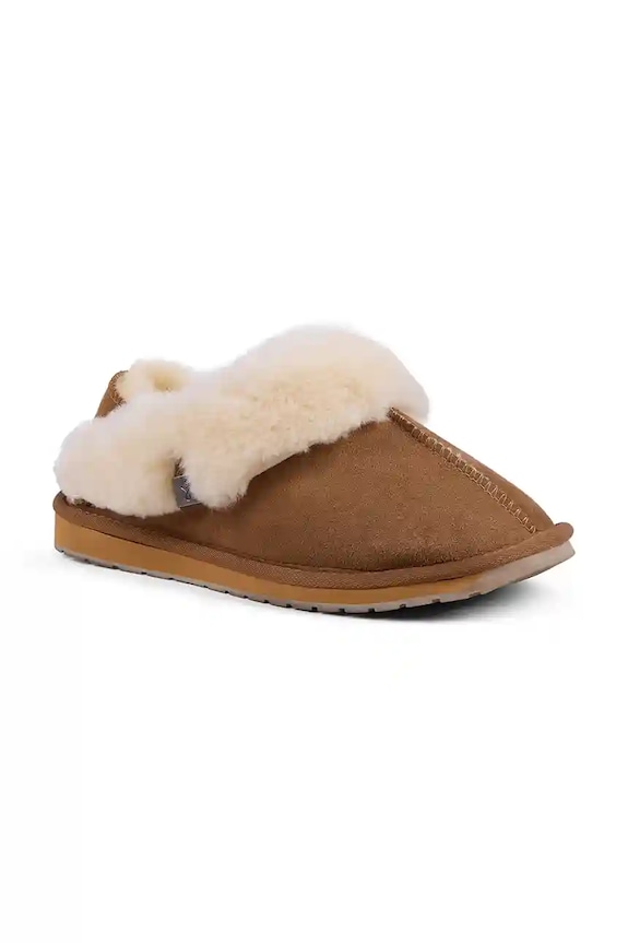 Emu Australia kapcie zamszowe Platinum Balzary WP11886.CHES brązowy AW25