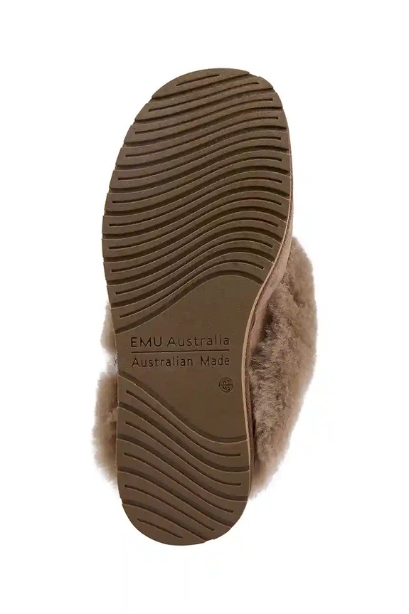 Emu Australia kapcie zamszowe Platinum Balzary WP11886.MUSH brązowy