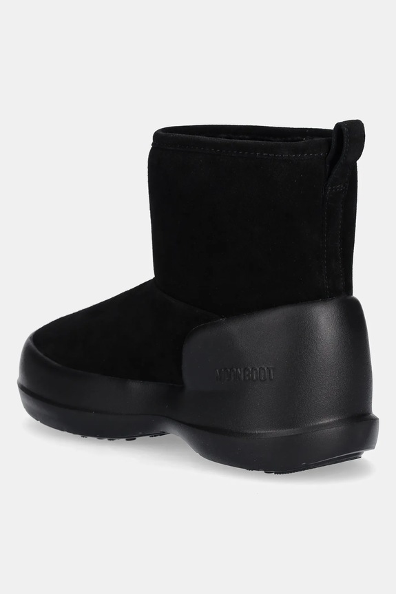 Obuwie Moon Boot śniegowce zamszowe MB MEZZALUNA MID BOOT 80D2500060.N001 czarny