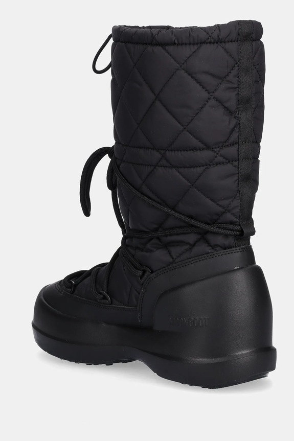 Obuća Čizme za snijeg Moon Boot MB MEZZALUNA QUILTED HIGH BOOT WP 80D2500080.N001 crna
