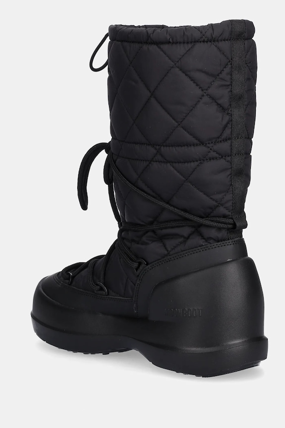 Obuća Čizme za snijeg Moon Boot MB MEZZALUNA QUILTED HIGH BOOT WP 80D2500080.N001 crna