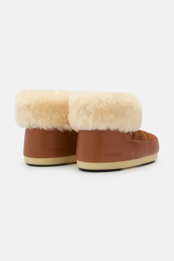 Semišové sněhule Moon Boot MB EVX IGLOO hnědá 80D1470070.ML06