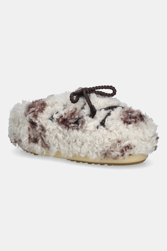 Moon Boot hócipő MB EVX MULE CURLY textil bézs 80D1470080.MM04
