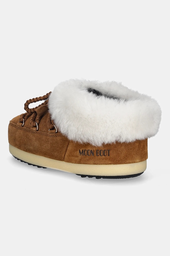 Obuwie Moon Boot śniegowce zamszowe MB EVX MULE SUEDE 80D1470090.ML06 brązowy