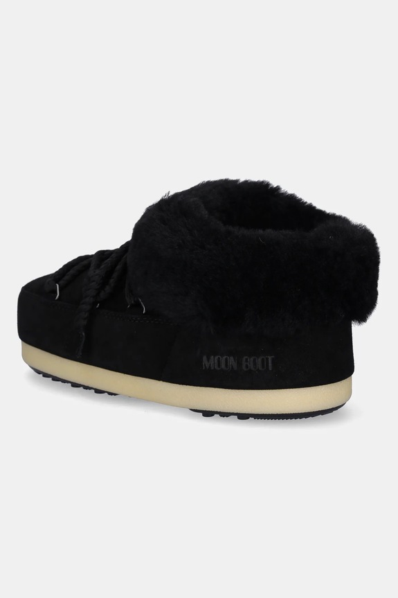 Obuv Semišové snehule Moon Boot MB EVX MULE SUEDE 80D1470090.NL02 čierna