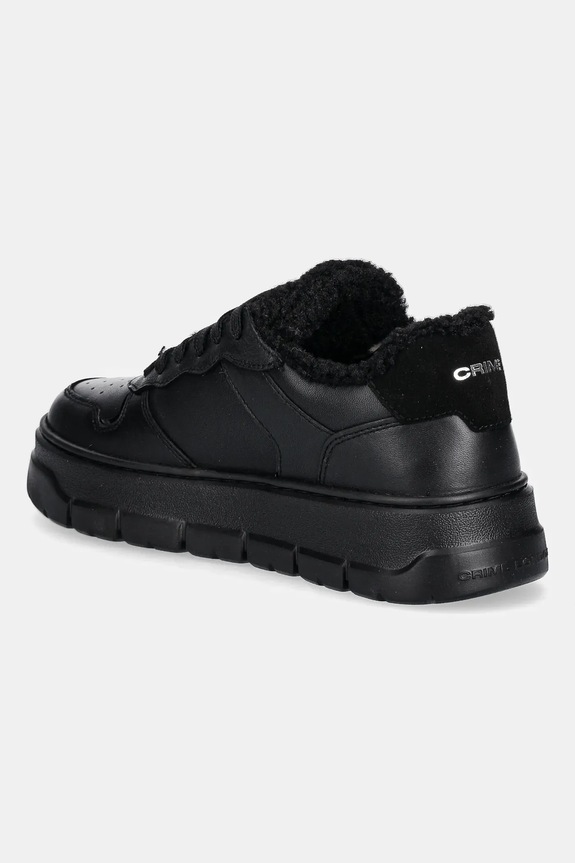 Obuwie Crime London sneakersy skórzane MAGNETIC 21902AA7.20 czarny