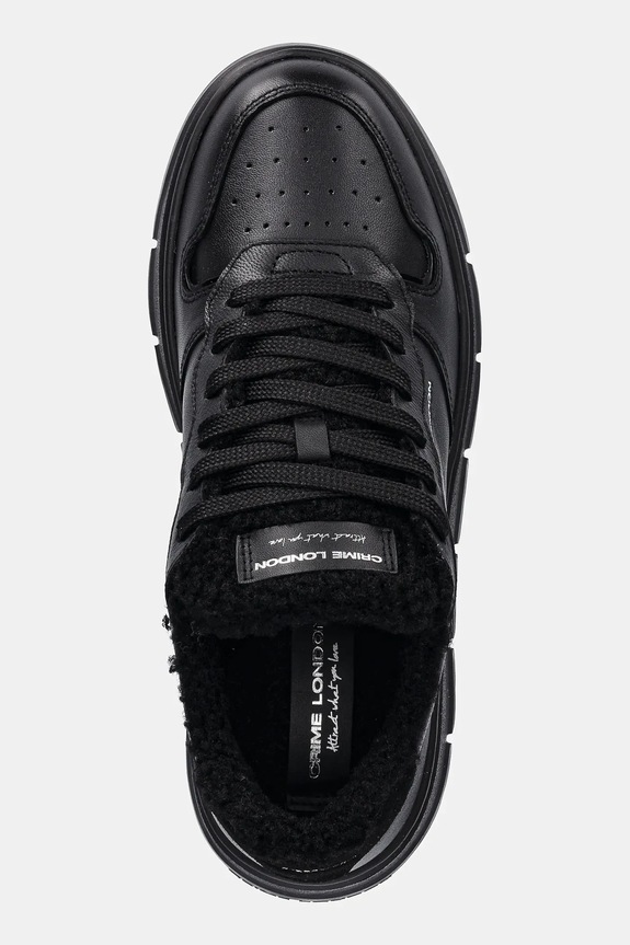 Crime London sneakersy skórzane MAGNETIC czarny 21902AA7.20