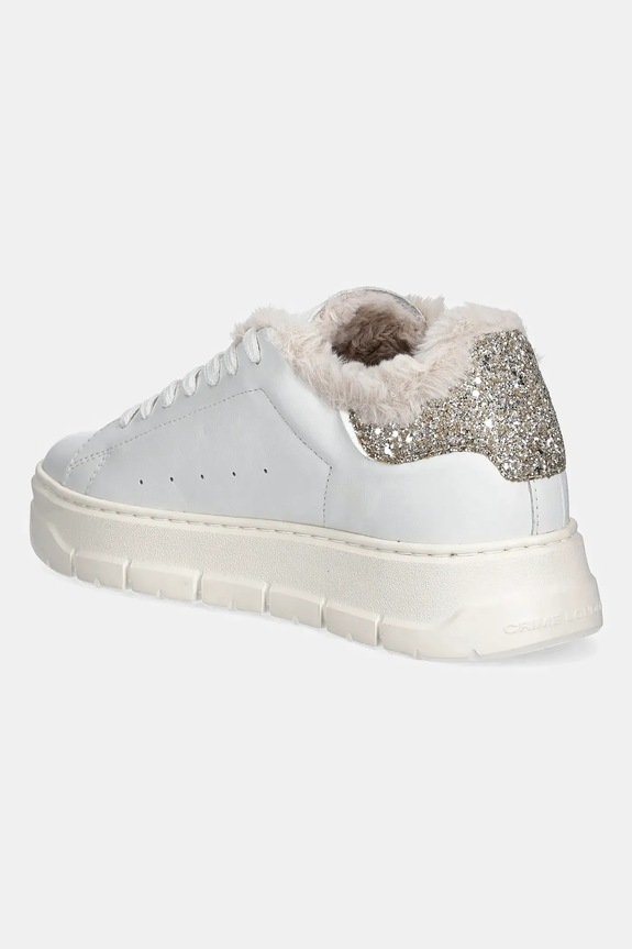 Încălțăminte Crime London sneakers din piele STORM 21950AA7.10 alb