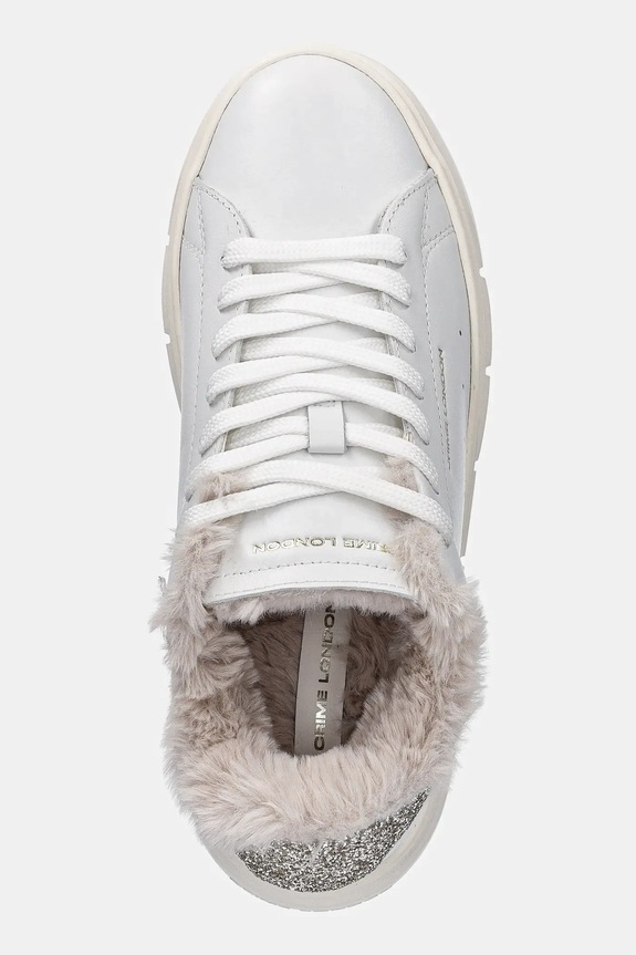 Crime London sneakers din piele STORM alb 21950AA7.10