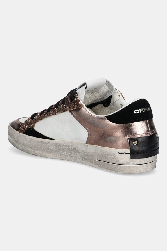 Boty Tenisky Crime London SK8 DELUXE 25110AA8.60 bílá