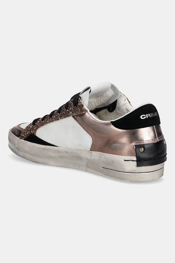 Boty Tenisky Crime London SK8 DELUXE 25110AA8.60 bílá