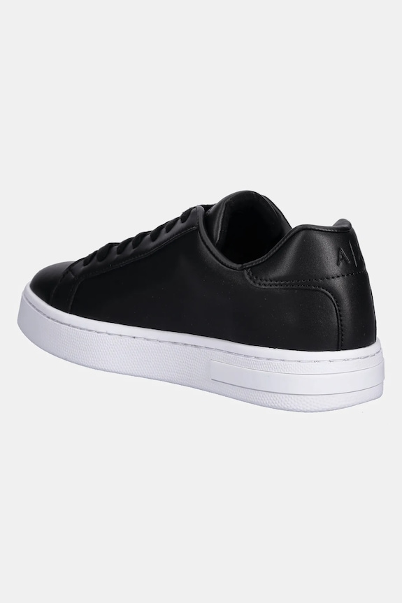 Obuwie Armani Exchange sneakersy skórzane XW000295.AF11912.UC001 czarny