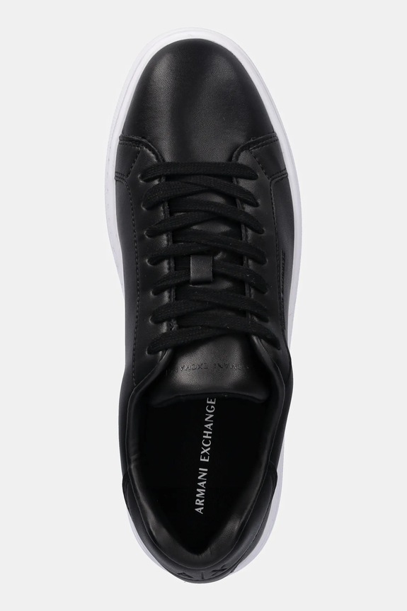 Armani Exchange sneakersy skórzane czarny XW000295.AF11912.UC001