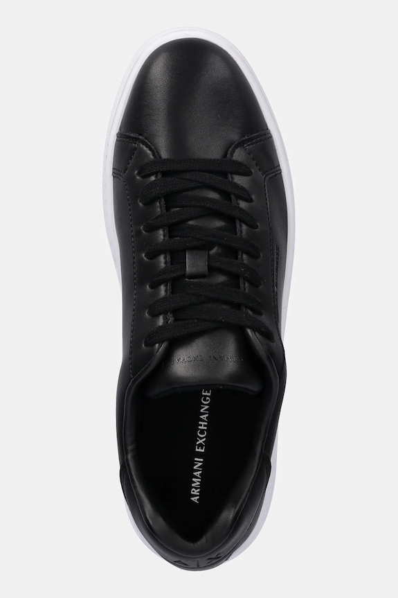 Armani Exchange sneakersy skórzane czarny XW000295.AF11912.UC001