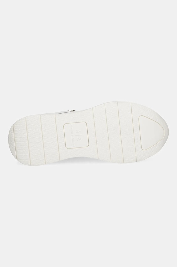 Kožené tenisky Armani Exchange XW001617.AF17443.M0107 biela