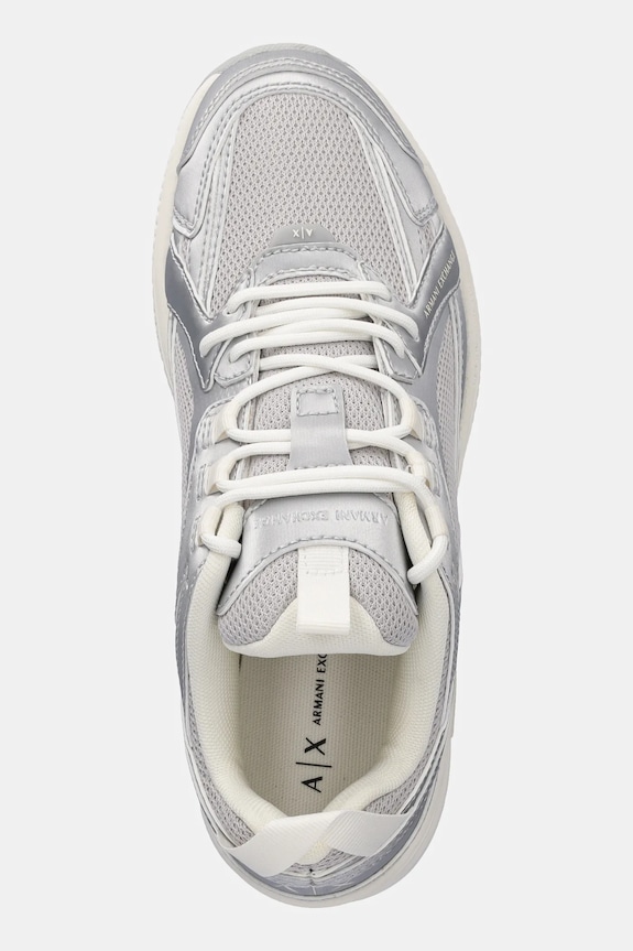 Armani Exchange sneakersy srebrny XW001628.AF17453.MZ127