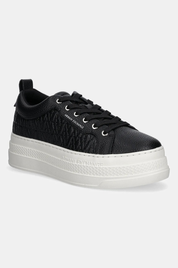 Armani Exchange sportcipő platformos fekete XW001630.AF17351.UC001