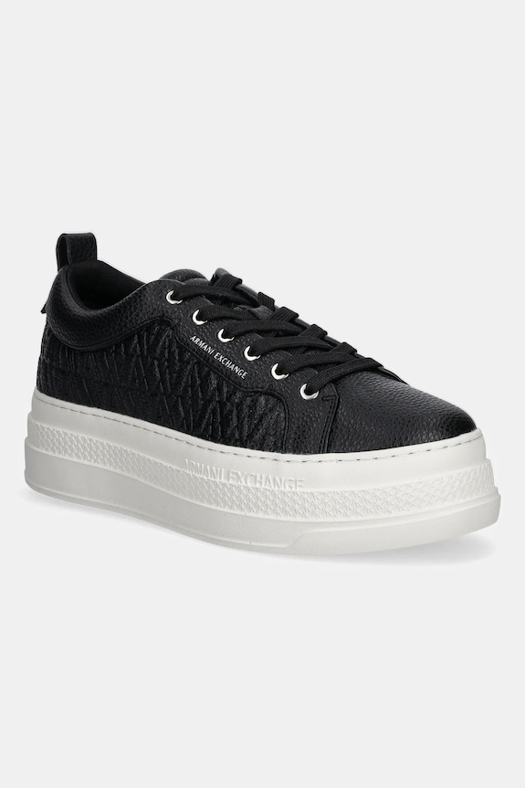 Armani Exchange sportcipő platformos fekete XW001630.AF17351.UC001