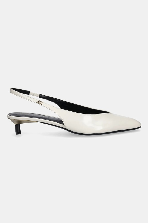 Lodičky Armani Exchange XW001651.AF17475.U1092 biela AW25